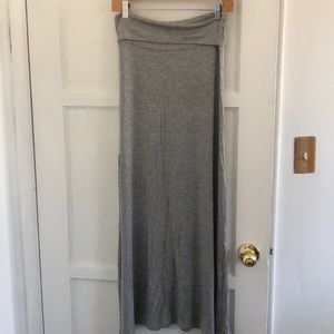 Floor length skirt